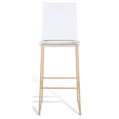 Gold acrylic bar online stools